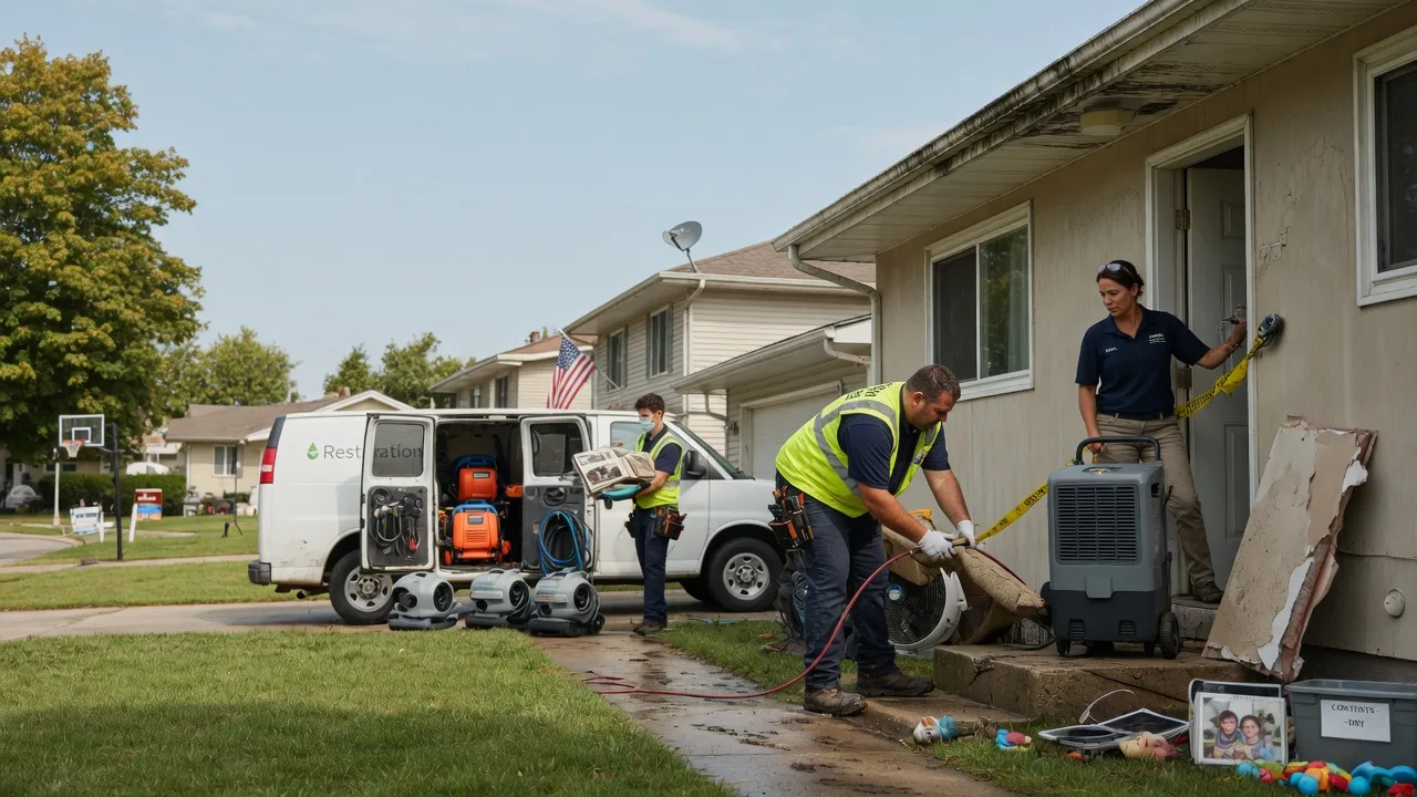 Water Damage Restoration in Granton, WI near me